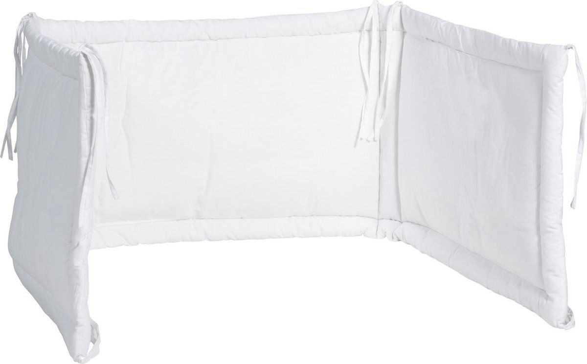 Jollein Bedomrander - 180x40 Cm - Katoen - Wit