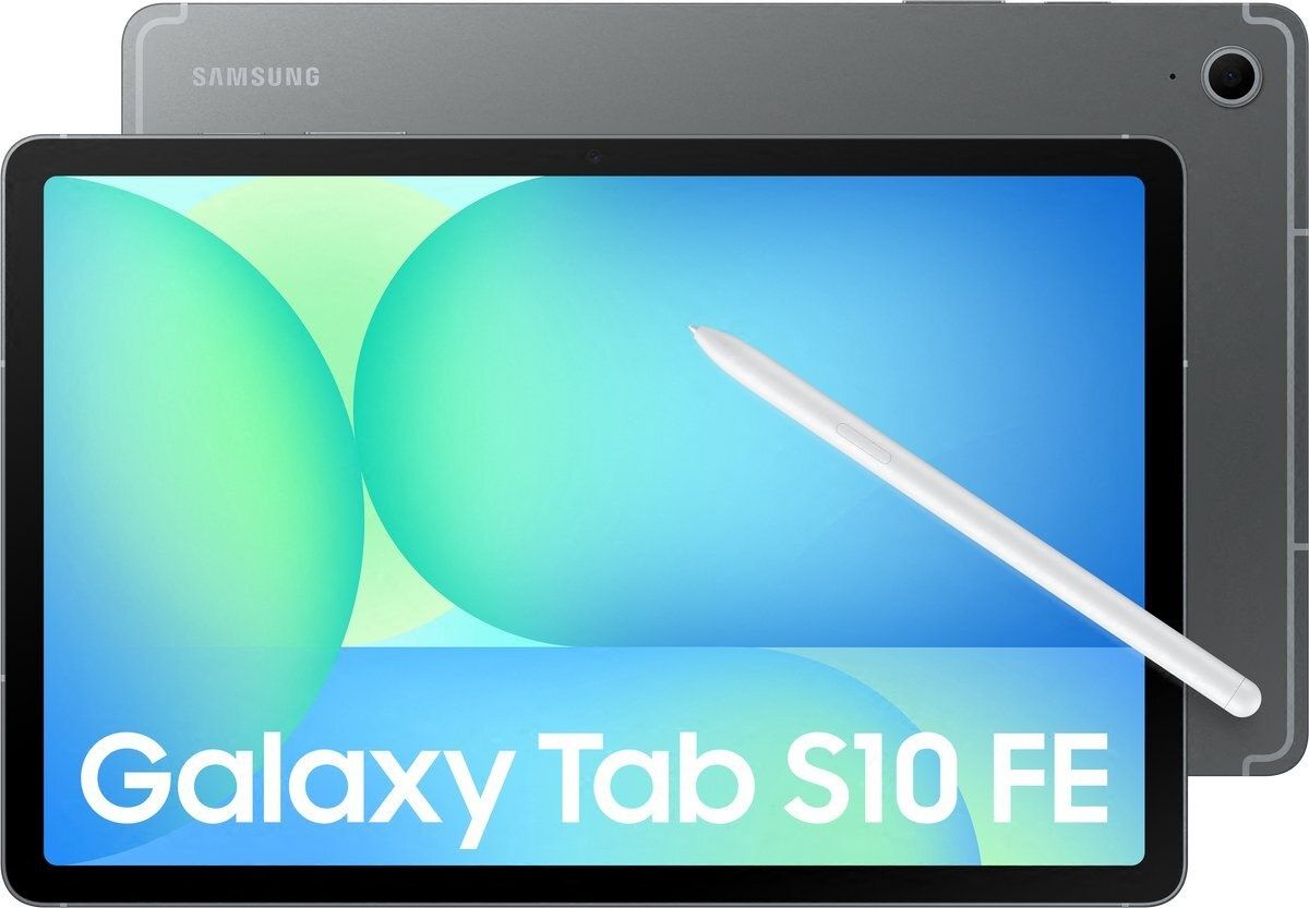 Samsung Galaxy Tab S10 FE - Tablet - 12GB RAM 256GB opslag - Grijs
