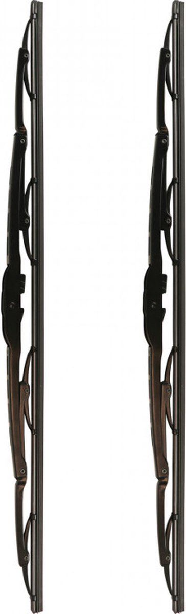 Unbranded Ruitenwissers - Conventioneel - Natuurrubber - 50cm (2 Stuks)