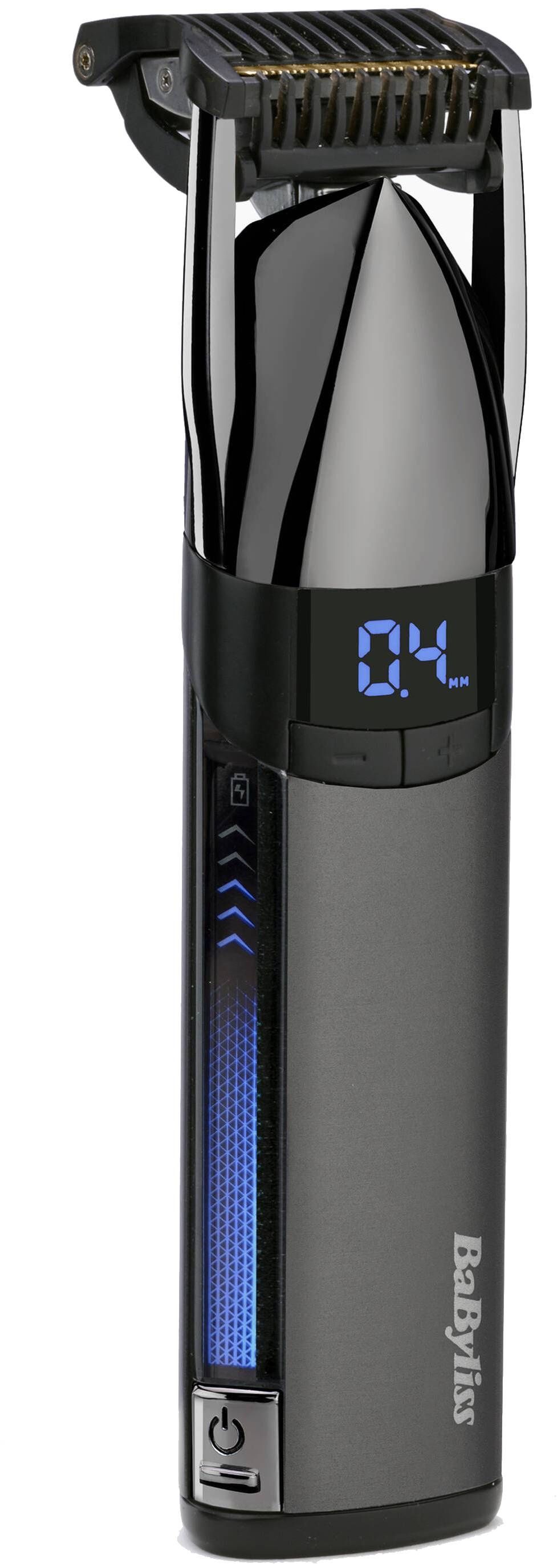 Babyliss Super-X - Stoppelbaardtrimmer - Draadloos - 0,4 mm tot 5 mm snijlengte