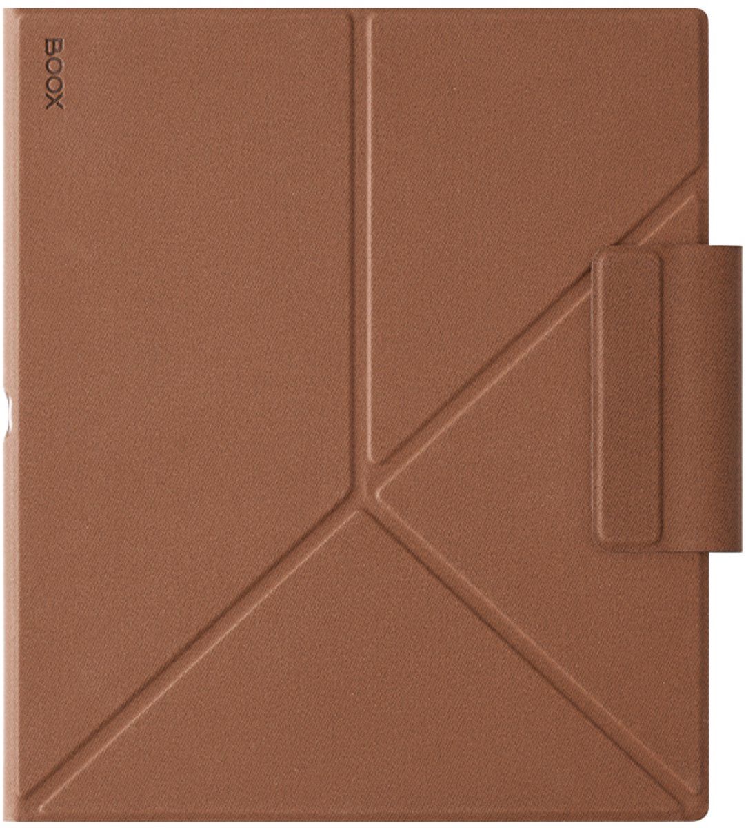 Boox Note Air5 C - Magnetische Standcover Hoes - Pu-leer - Bruin