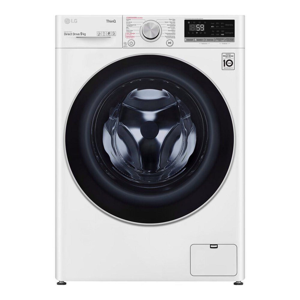 LG F4V709P1E - Wasmachine - AI DD motor TurboWash 9 kg 1400 toeren B