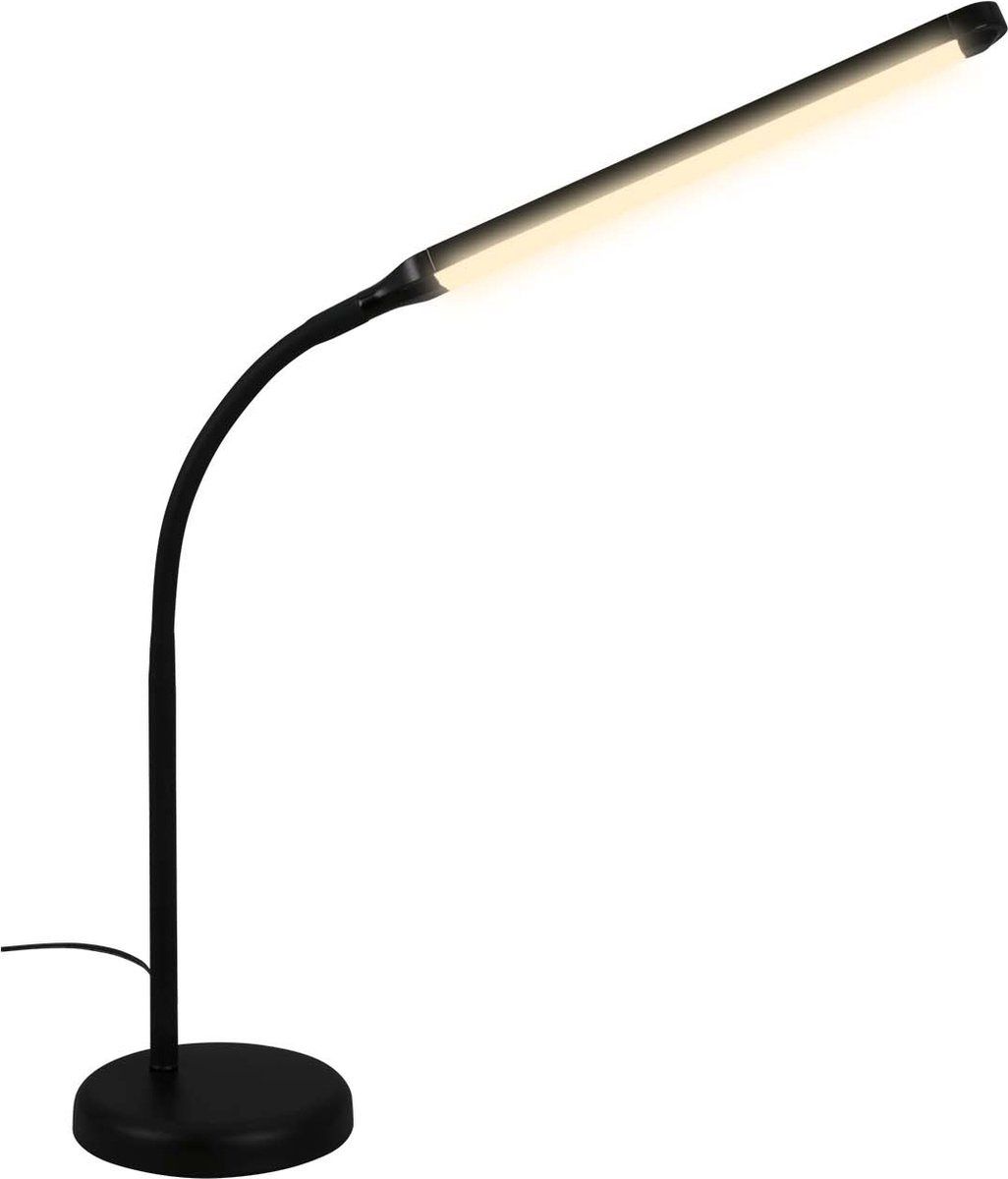 Briloner - Tafellamp - Dimbaar - Warm Wit Licht 3000K - Zwart - 37 X 13 X 47 Cm