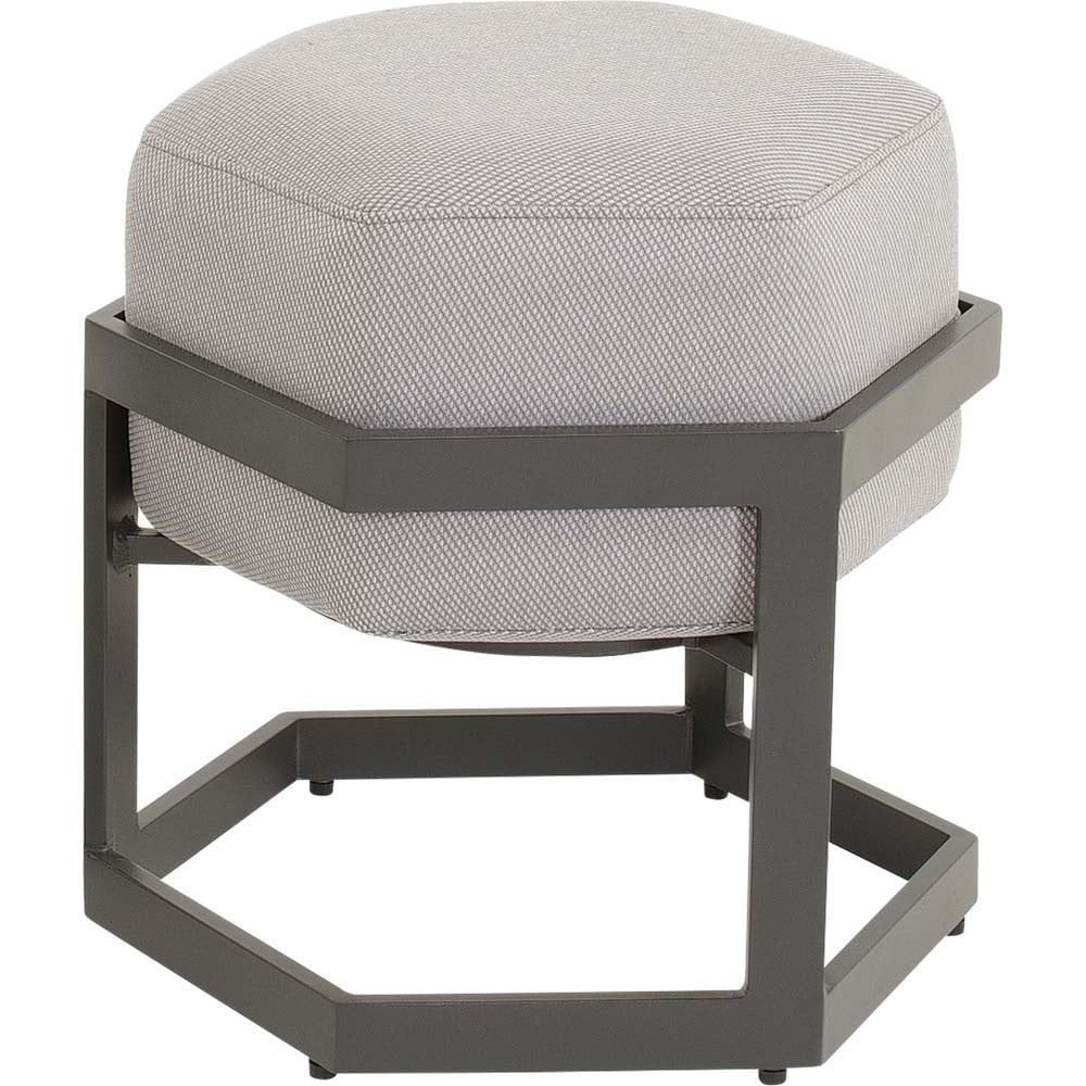 Hocker Esagono Esagono Hocker - 48x41, 5x47, 5cm - Antraciet