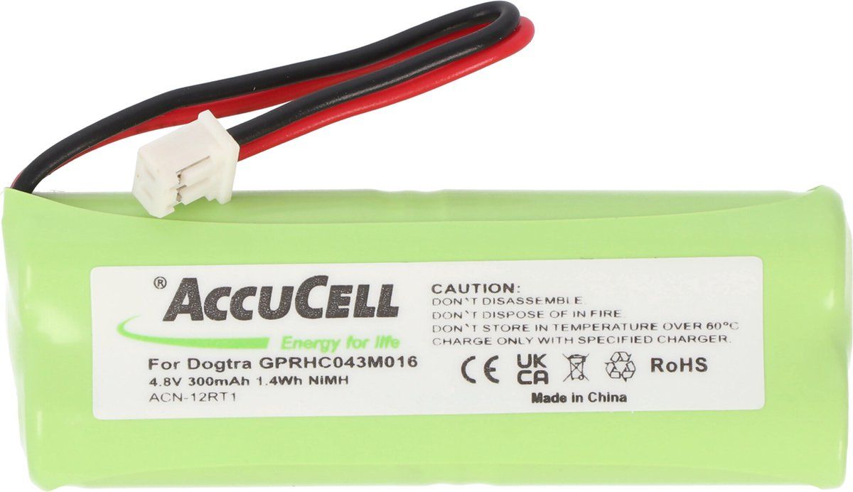 Dogtra GPRHC043M016 - Batterij - 4.8V 350mAh - NiMH