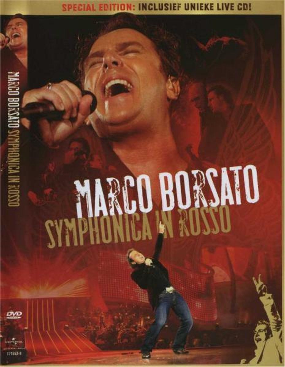 Marco Borsato - Symphonica In Rosso - Dvd + Cd