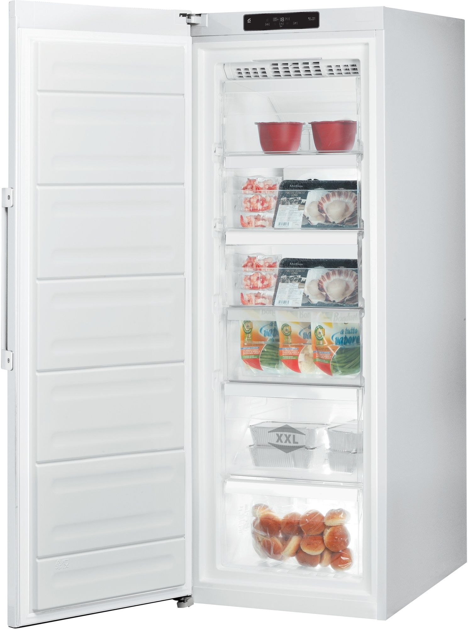 Whirlpool WVE 22512 NFW - Diepvrieskast - 222L NoFrost 6TH SENSE® A++