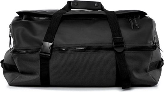 Rains Duffel Backpack Large - Reistas 54 Liter - Black