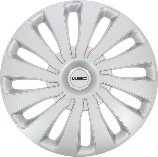 WRC Wieldoppen Sepang - 15 inch - zilver - (4 stuks)