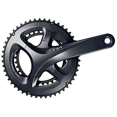 Shimano Sora Fc-R3000 - Crankstel 2x9 Speed 175 Mm 50-34 - Zwart