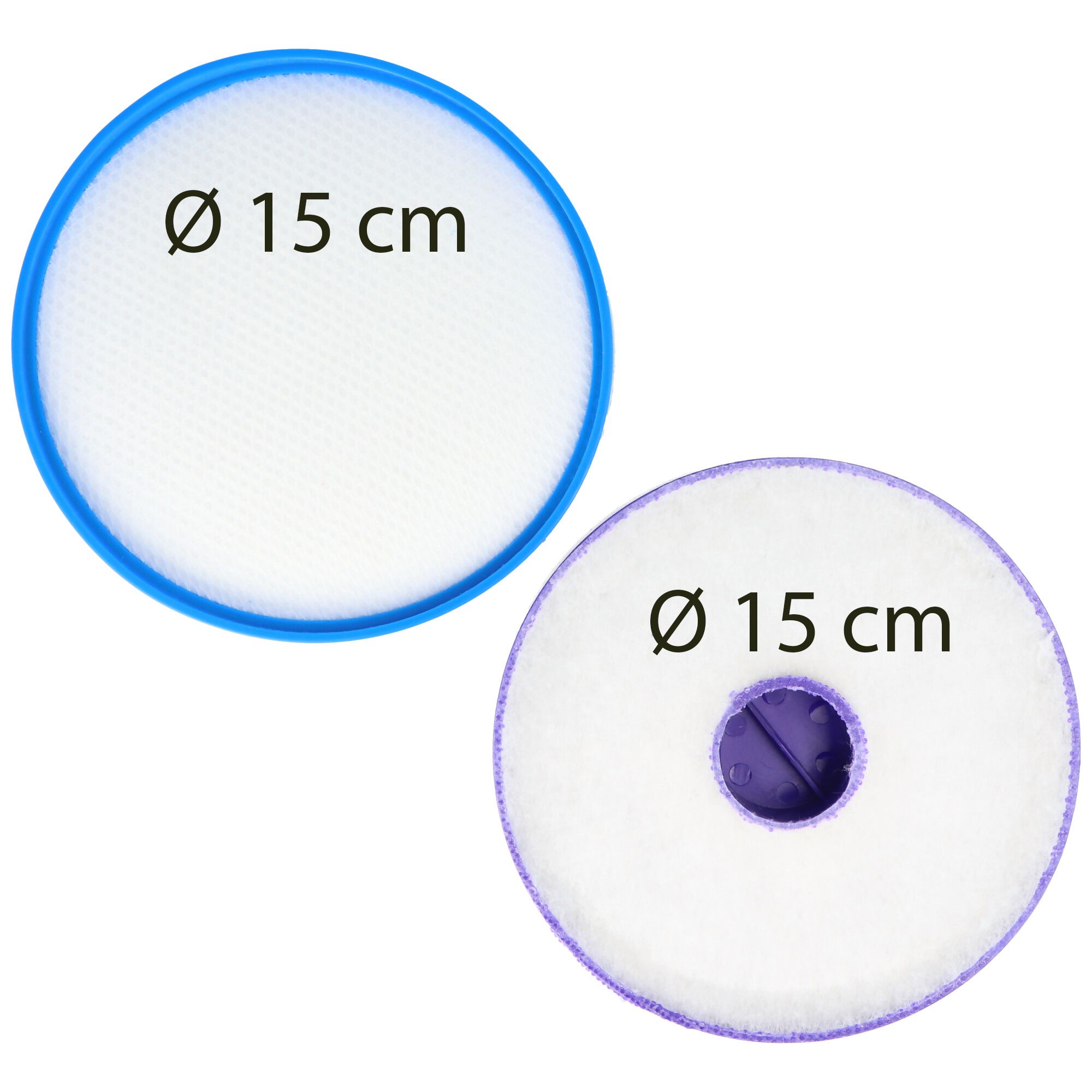 2x stofzuigerfilters voor stofzuigers zoals Dyson 900228-01, 917819-01, Hepa filter, pre-motor filte