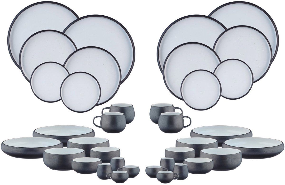 Bjorn Gourmet Compleet Servies - 36 Stuks - Onyx Zwart