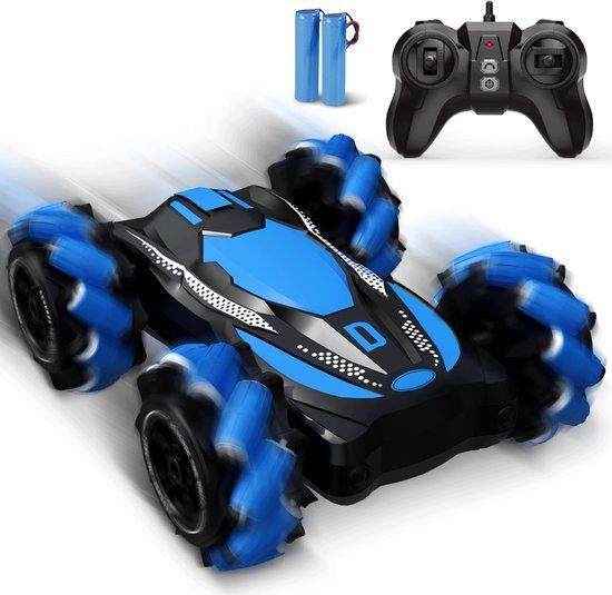 Napi SlideStorm - Rc Stunt Car - 360° Spins En Rollerbanden - (2 Accu's)