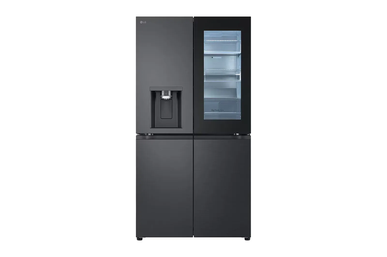 LG GMG960EVEE - Amerikaanse koelkast - InstaView deur - LinearCooling - Smart bediening