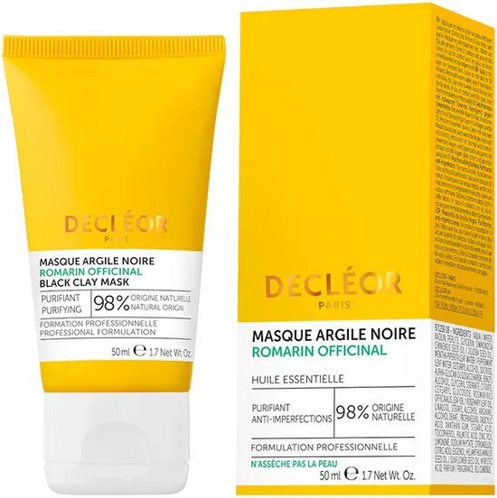 Decléor Romarin Officinal - Black Clay Mask - Diep reinigend - 50 ml