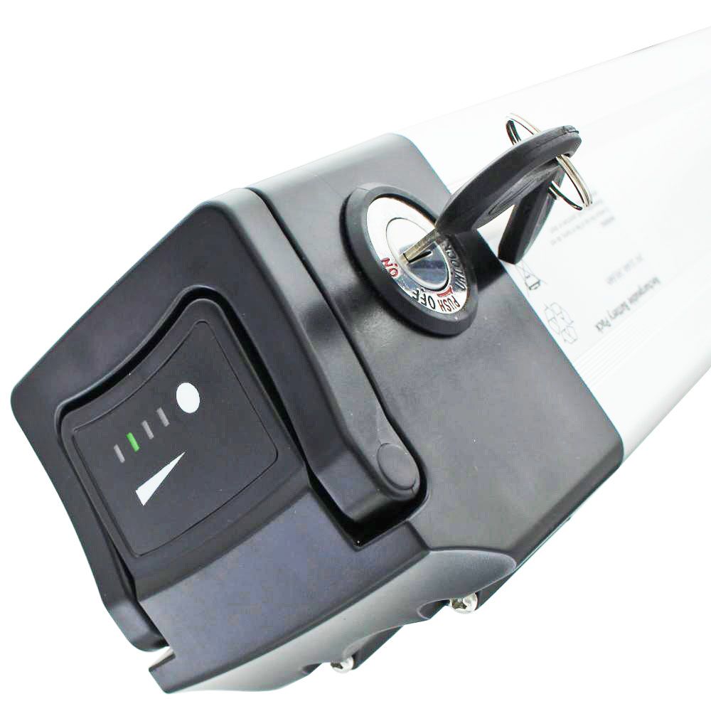 Merkloos Accu Geschikt Voor De Prophete E-bike Batterij Zilver 24 Volt 10, 4 Ah Inclusief Lader, Afmetingen Ca