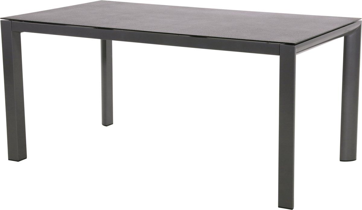 Les Tuintafel Mojito Ceramic Nuance 160x90 Cm - Antraciet