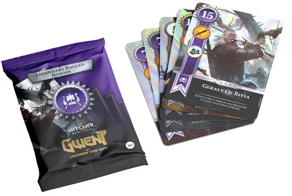 Mnky Gwent - 10 Legendarische Foilkaarten - Skellige (10 Stuks)