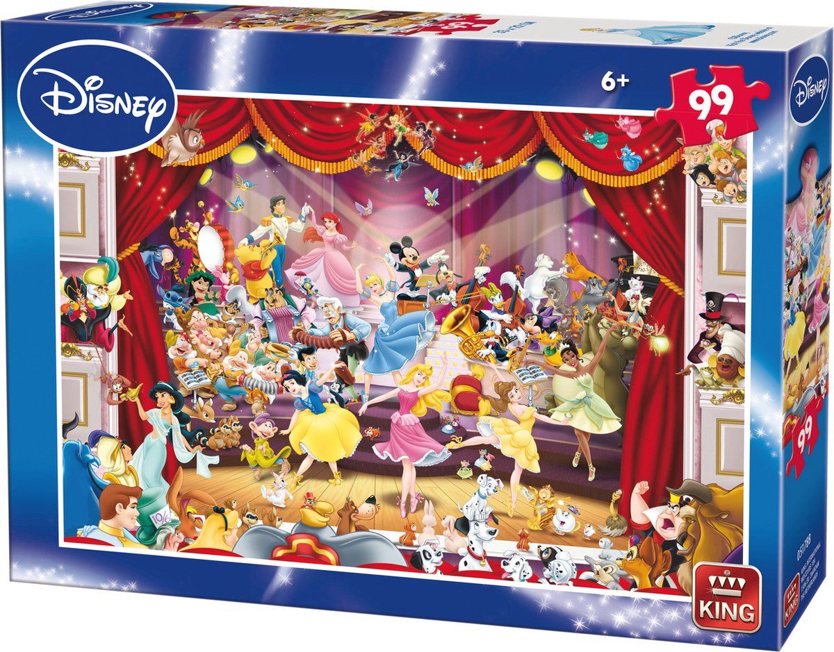 Disney - Tearoom Puzzel 99 stukjes - Winnie de Poeh
