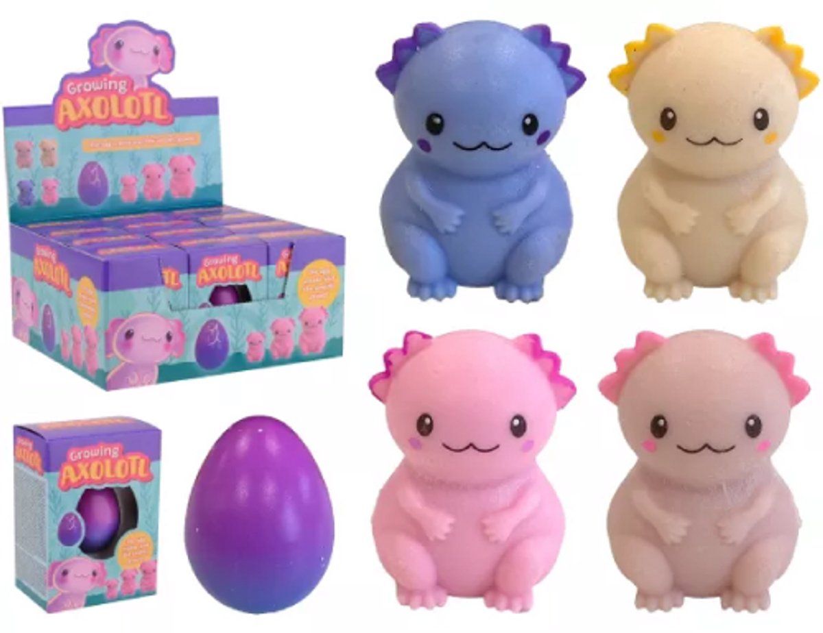 Johntoy 12 Groeiende Axolotl Ei In Doos