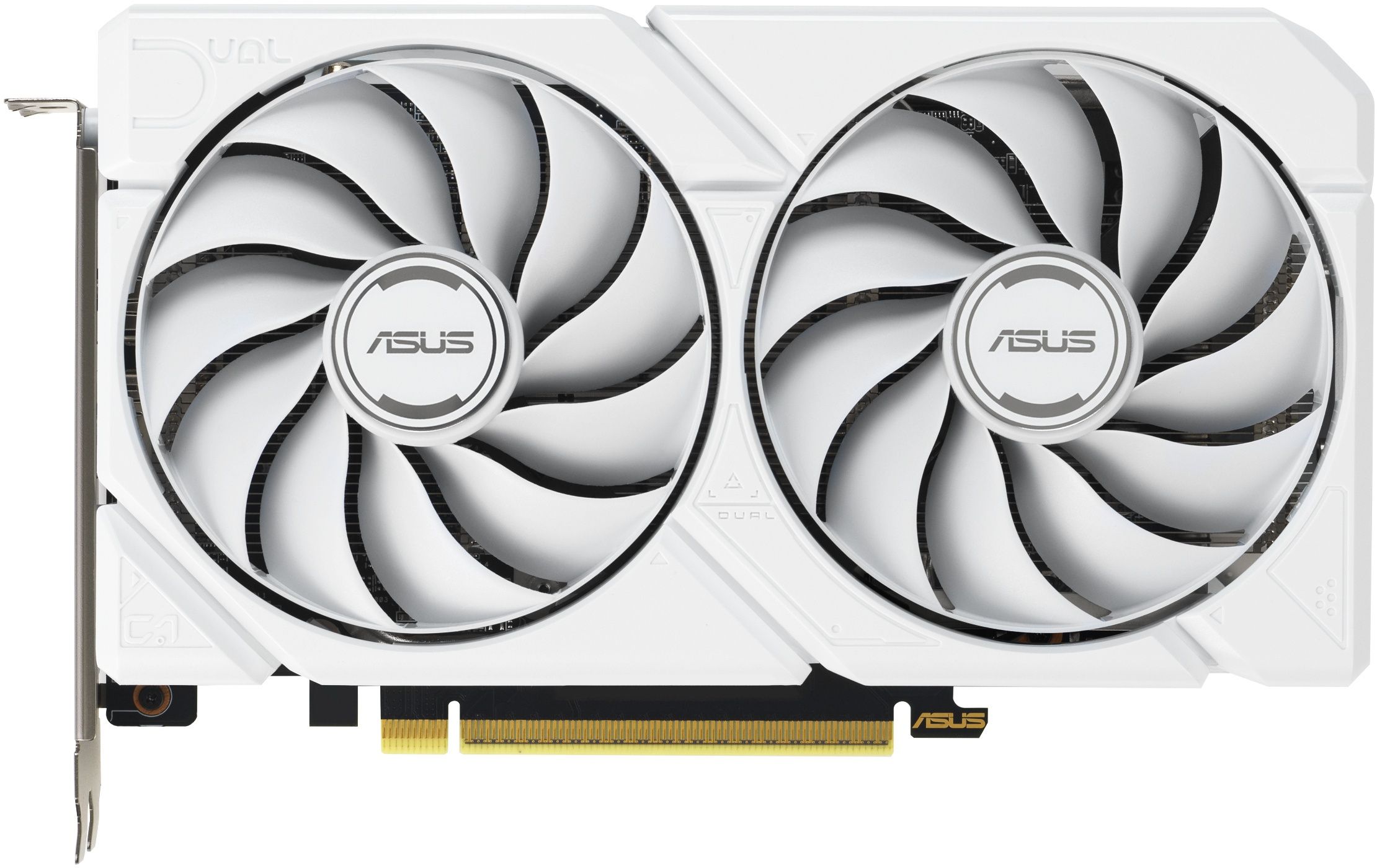 ASUS DUAL Radeon RX 9060 XT - Videokaart - 16GB GDDR6 - Wit
