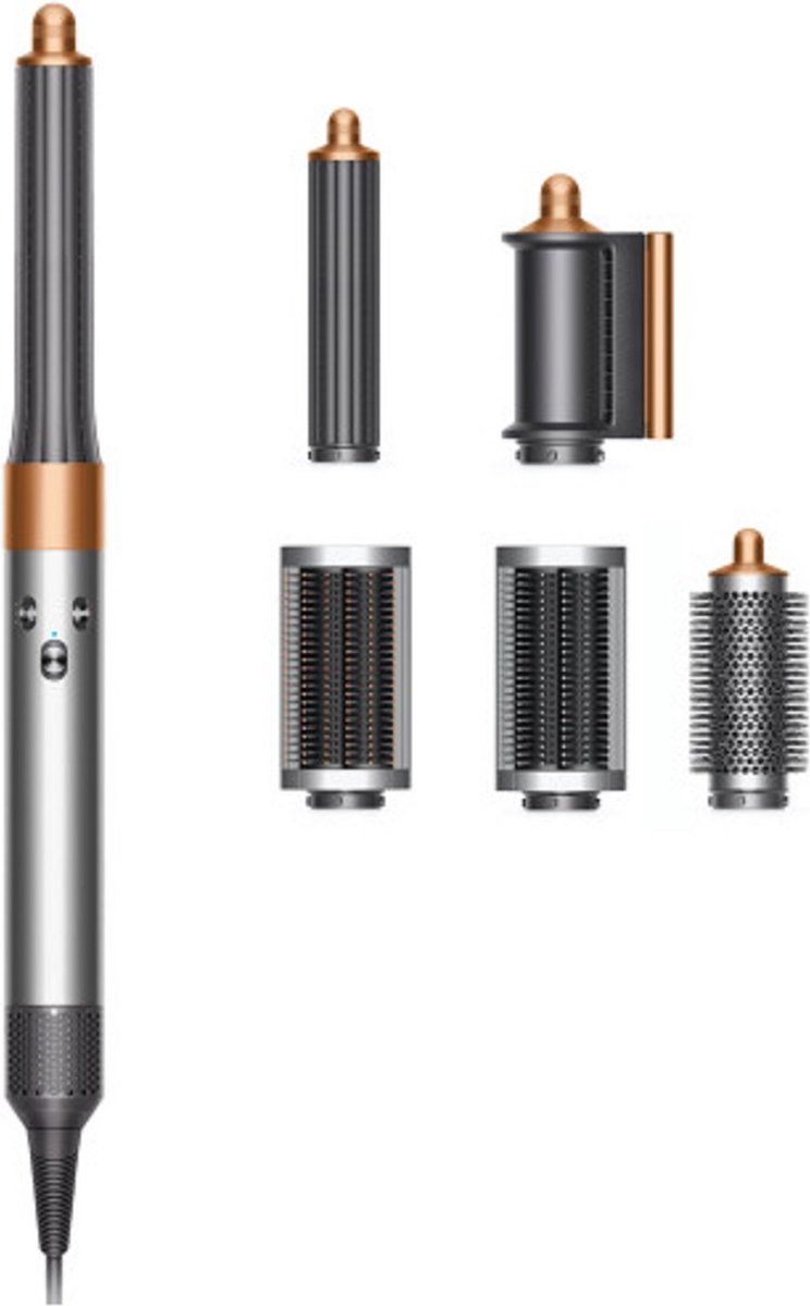 Dyson Airwrap™ Complete - Long Barrel - Voor lang haar - Nickel/Copper