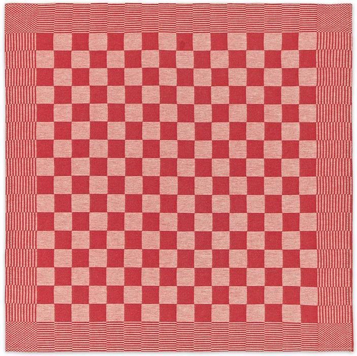 DDDDD Barbeque - Theedoek 65 x 65 cm - Set van 2 stuks - Rood (2 stuks)