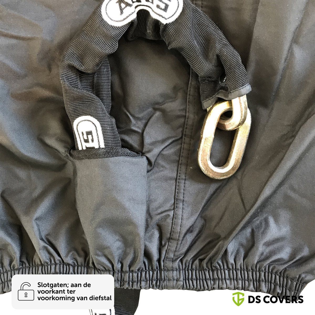 Ds Covers Cup Scooterhoes - Outdoor - Waterdicht - Uv Bescherming - 300D Oxford - Maat L