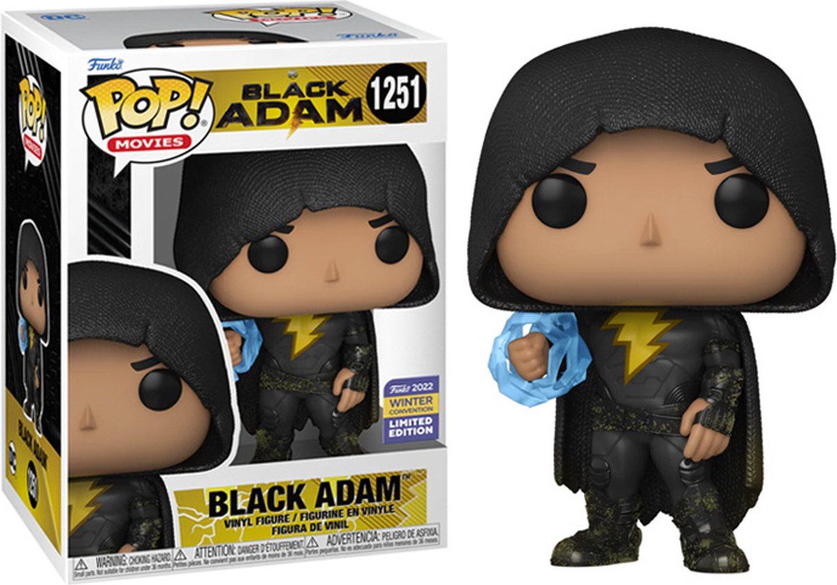 Funko Pop! Black Adam #1251 - Pop! Vinyl Figure - 2022 Winter Convention Exclusive