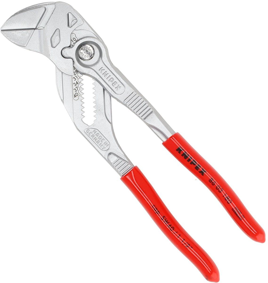 Knipex 86 03 180 - Sleuteltang - 40 mm - Verchroomd