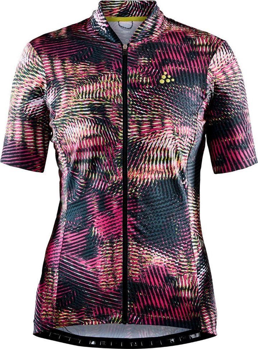 Craft Hale Graphic Jersey W Sportshirt Dames - Maat XL - Fame/Venom