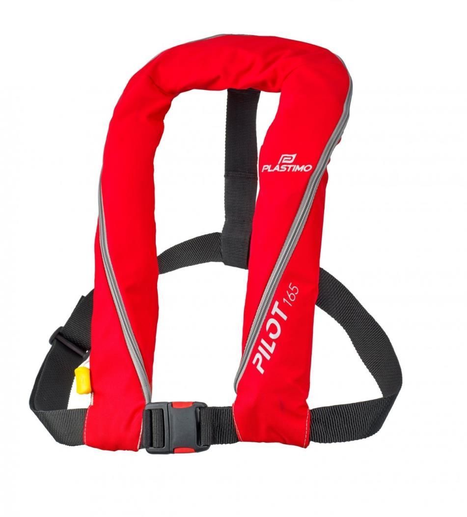 Merkloos Plastimo Pilot 165N Ii Automatisch Reddingsvest Rood