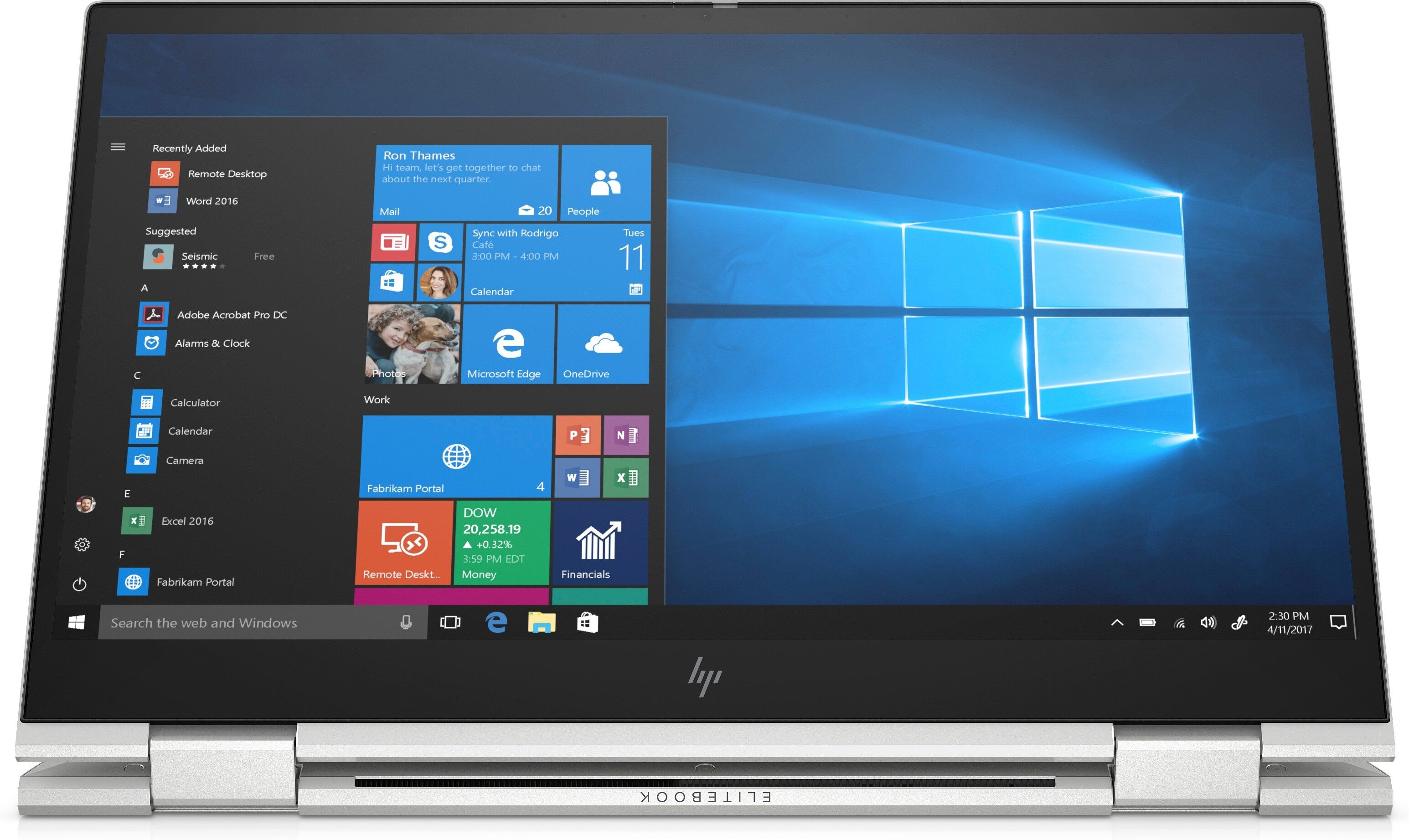 HP EliteBook x360 830 G7 (1J6J5EA) - 2-in-1 PC - Intel Core i5-10210U - 8GB RAM - 256GB SSD - 13,3" Full HD Touch refurbished, photo 3