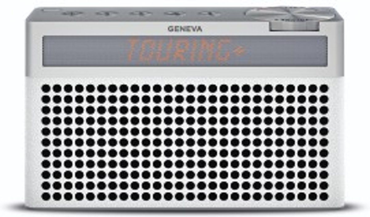 Geneva Lab Touring/S+ - DAB+ FM-Radio Bluetooth 4.1 - Wit
