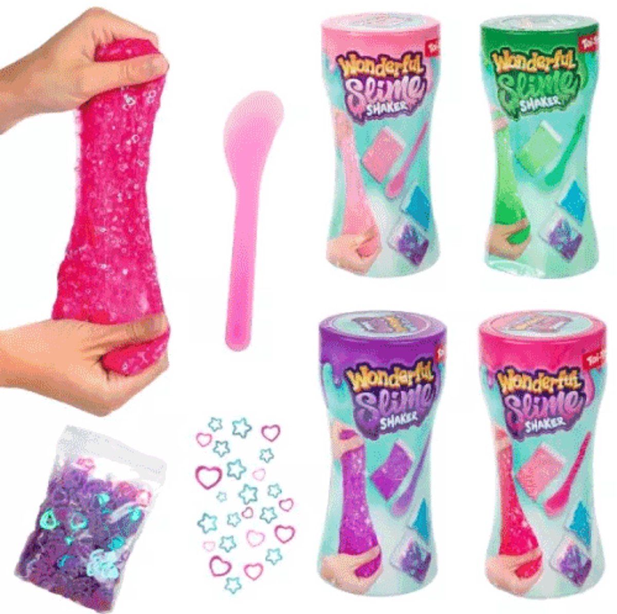 Toi-tiy ToiToys Wonderful Slime - Maak Je Eigen Slijm - Schitterend En Glinsterend