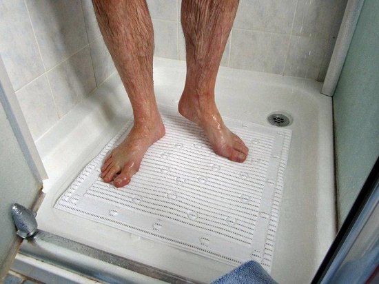 StayPut - Anti-slip douchemat - Waterdoorlatend - Wit 50,8 x 50,8 cm