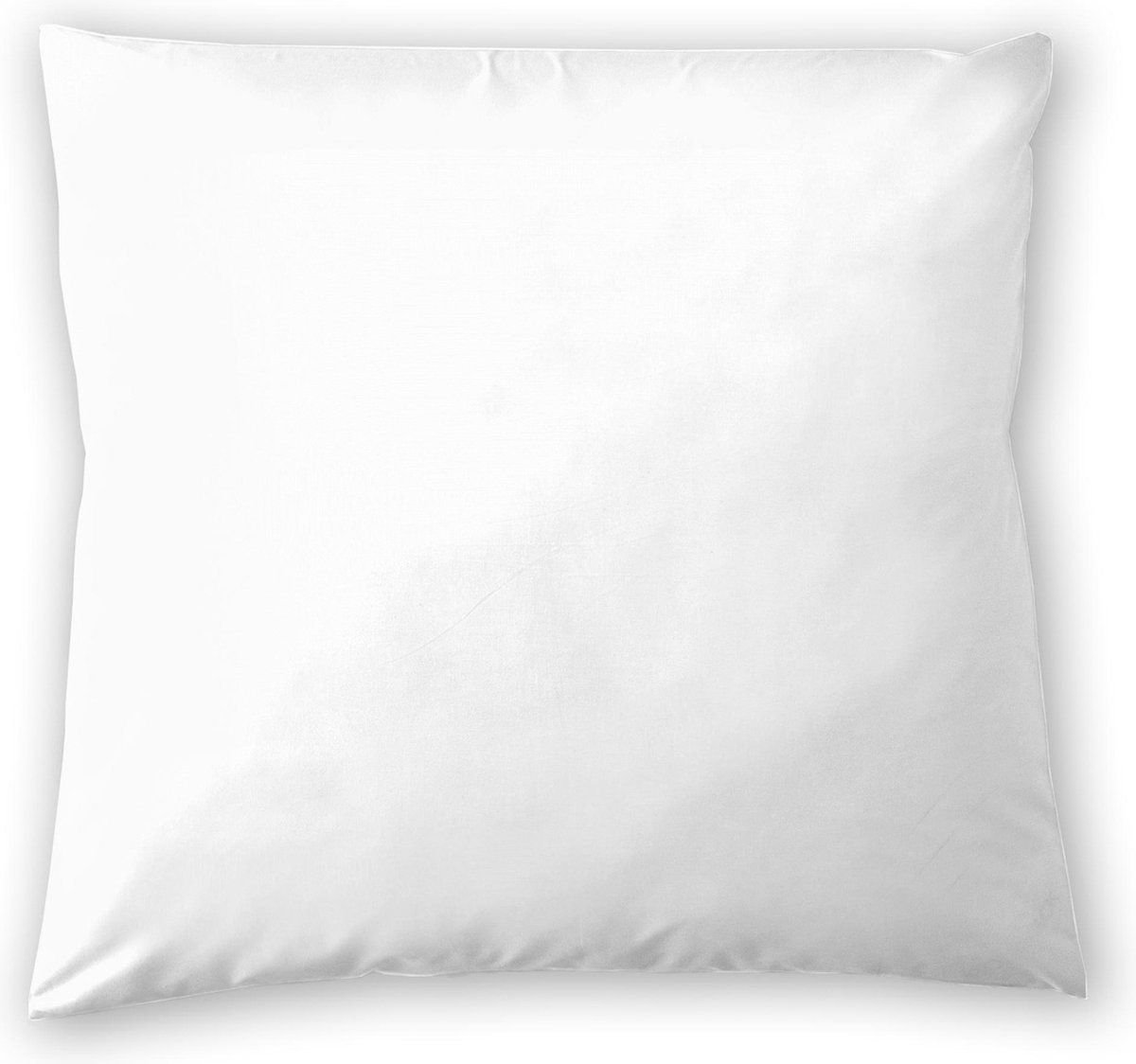 Cinderella Basic - Kussensloop - 100% Katoen - Hotelsluiting - Wit (set Van 2)