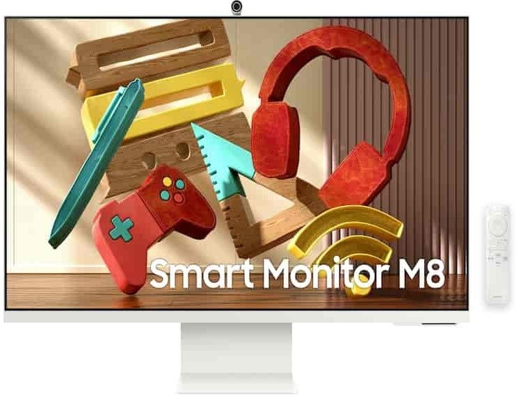 Samsung Smart Monitor M8 - 32"- 4K HDR - Wit