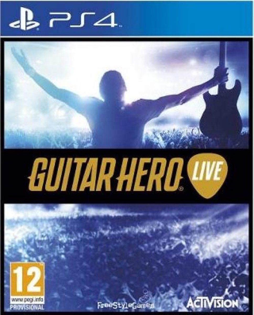 Sony Playstation Guitar Hero Live - PS4 - Actie Game - Geen Gitaar Controller Meegeleverd