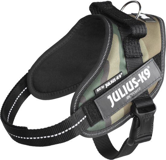 Julius-K9 IDC Powertuig - Hondentuig - S - Camouflage