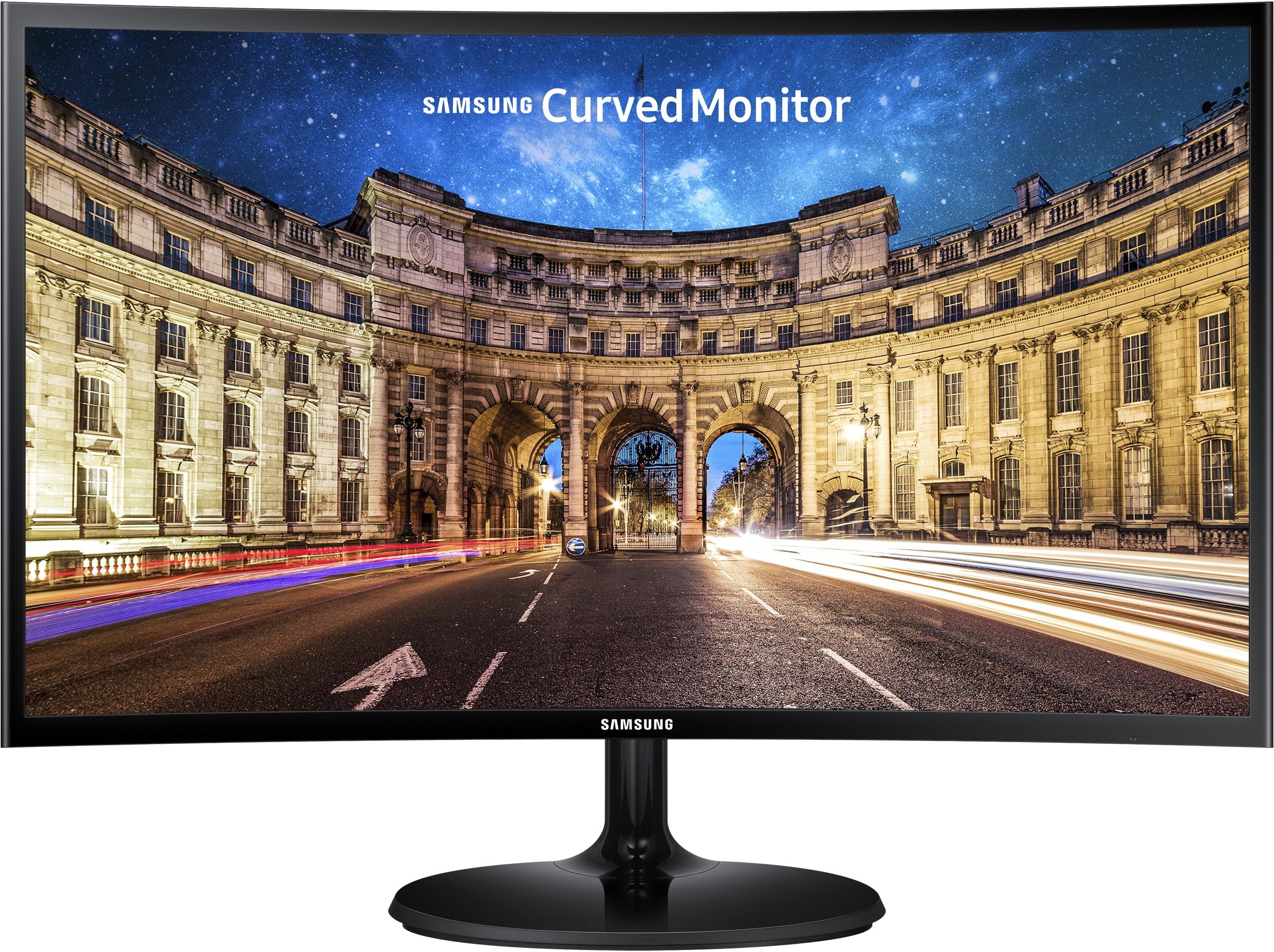 Samsung LC27F398FWRXEN - Monitor 27"FHD - Gebogen scherm 1800R - Zwart