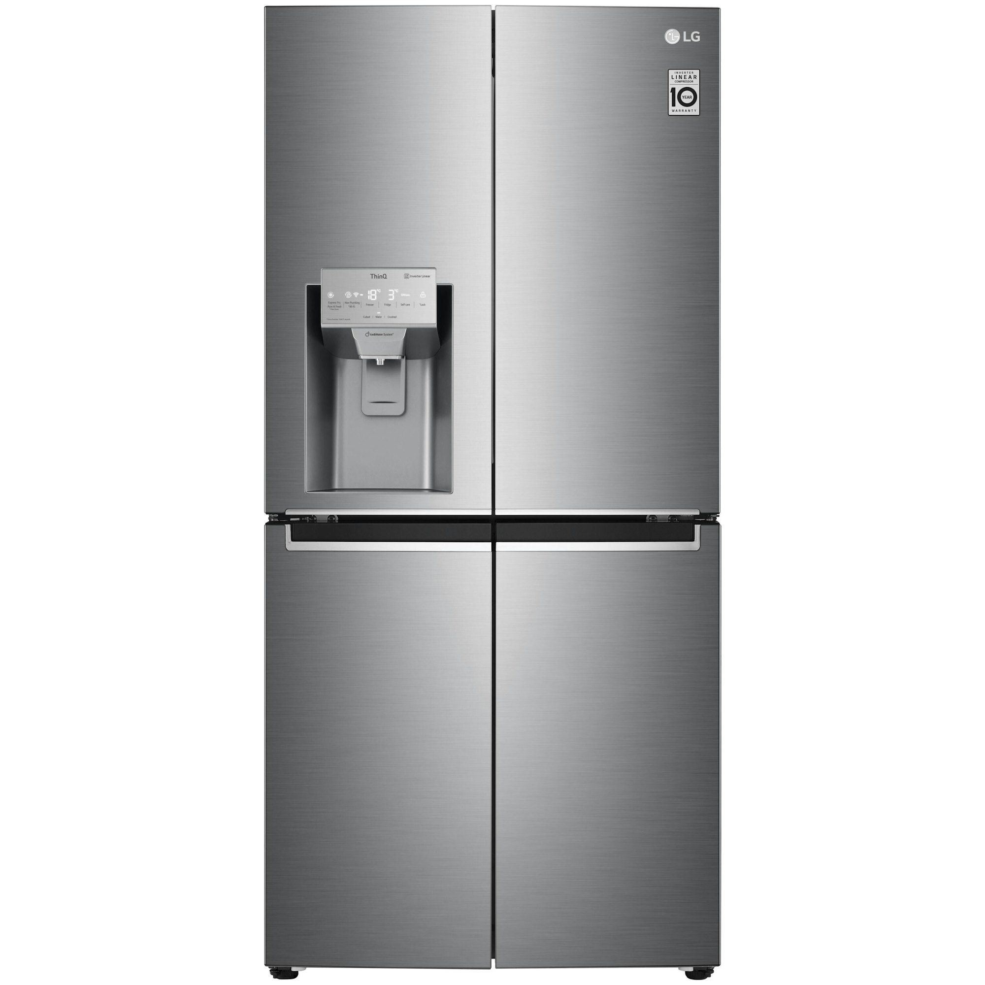 LG GML844PZAE - Amerikaanse Koelkast - 570L - Door-in-Door - Mat Zwart