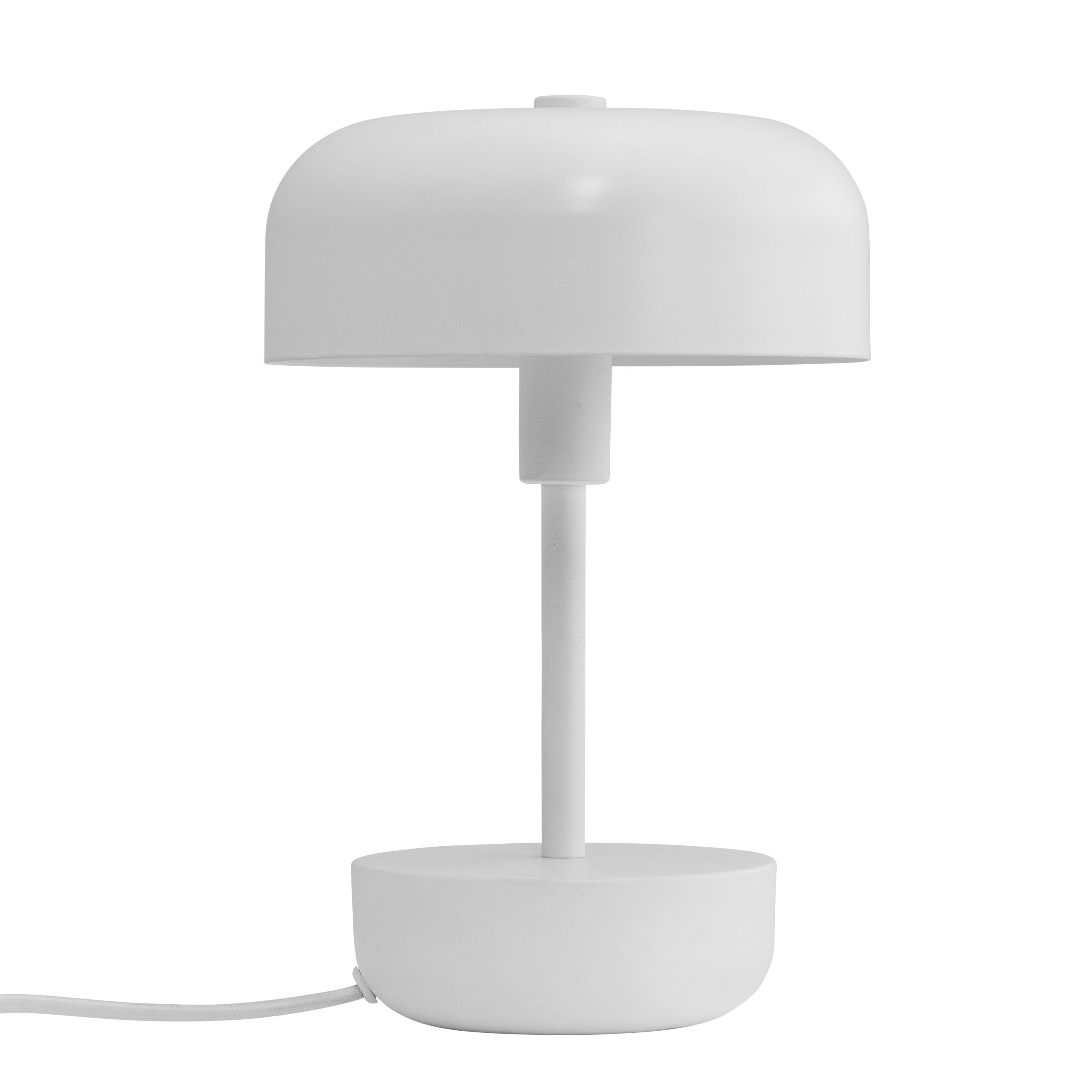 Merkloos Haipot Witte Tafellamp
