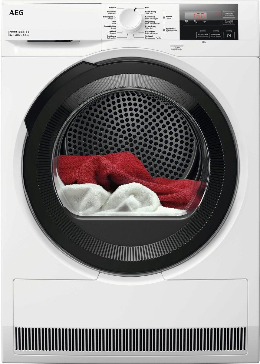 Aeg TR7284BB4 - Warmtepomp Droger - SensiDry® 8 Kg - D