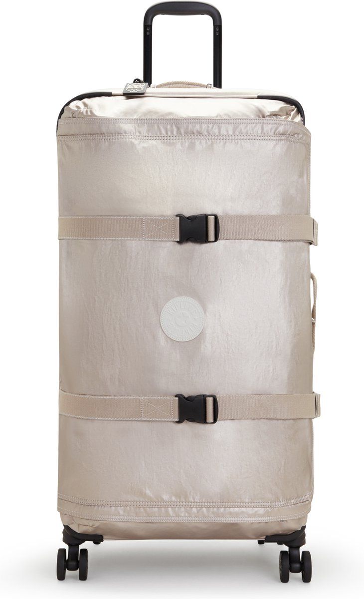 Kipling Spontaneous L - Reiskoffer - Softcase - Tsa Cijferslot - Metallic Glow
