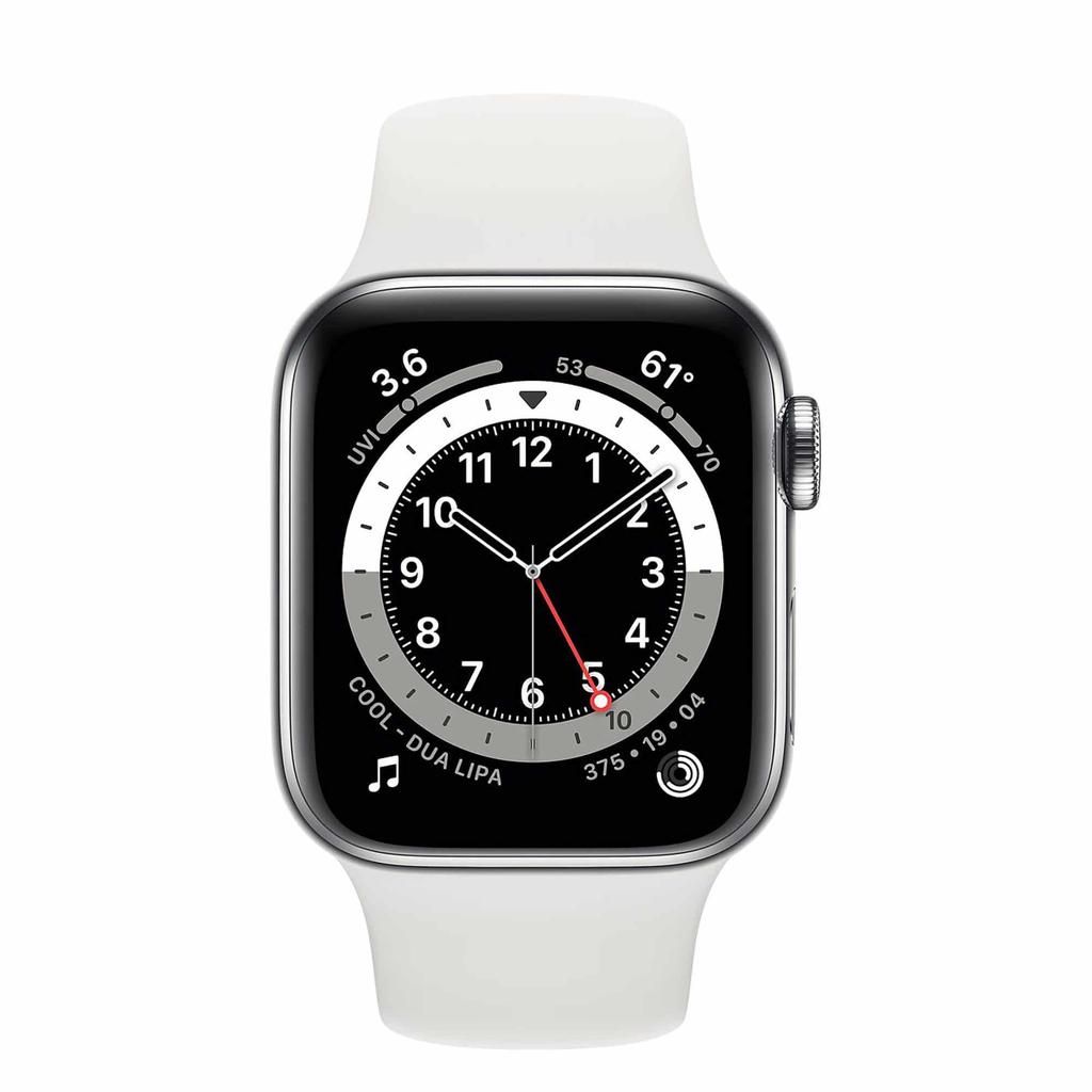 Apple Watch Series 6 - 40mm - Aluminium - Zilver - GPS + Cellular refurbished, photo 2
