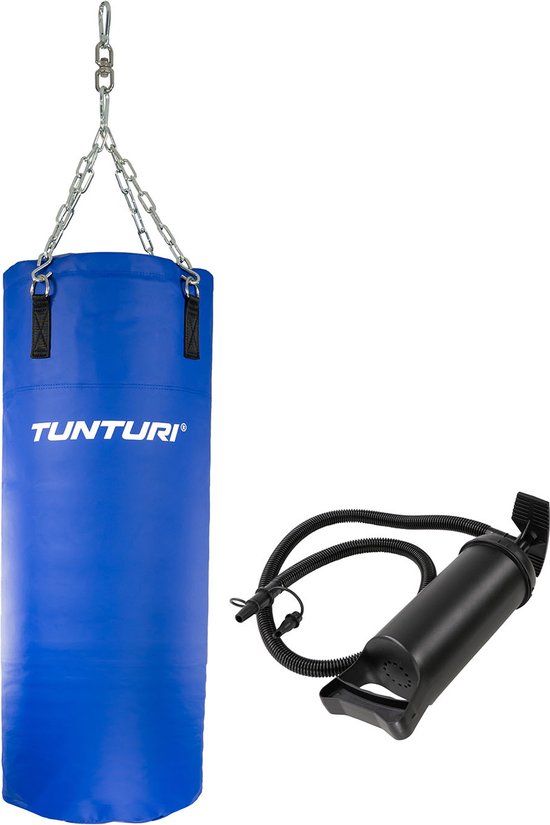 Tunturi Aqua Bokszak - Bokszak 100cm - Water- En Luchtvulling - Blauw