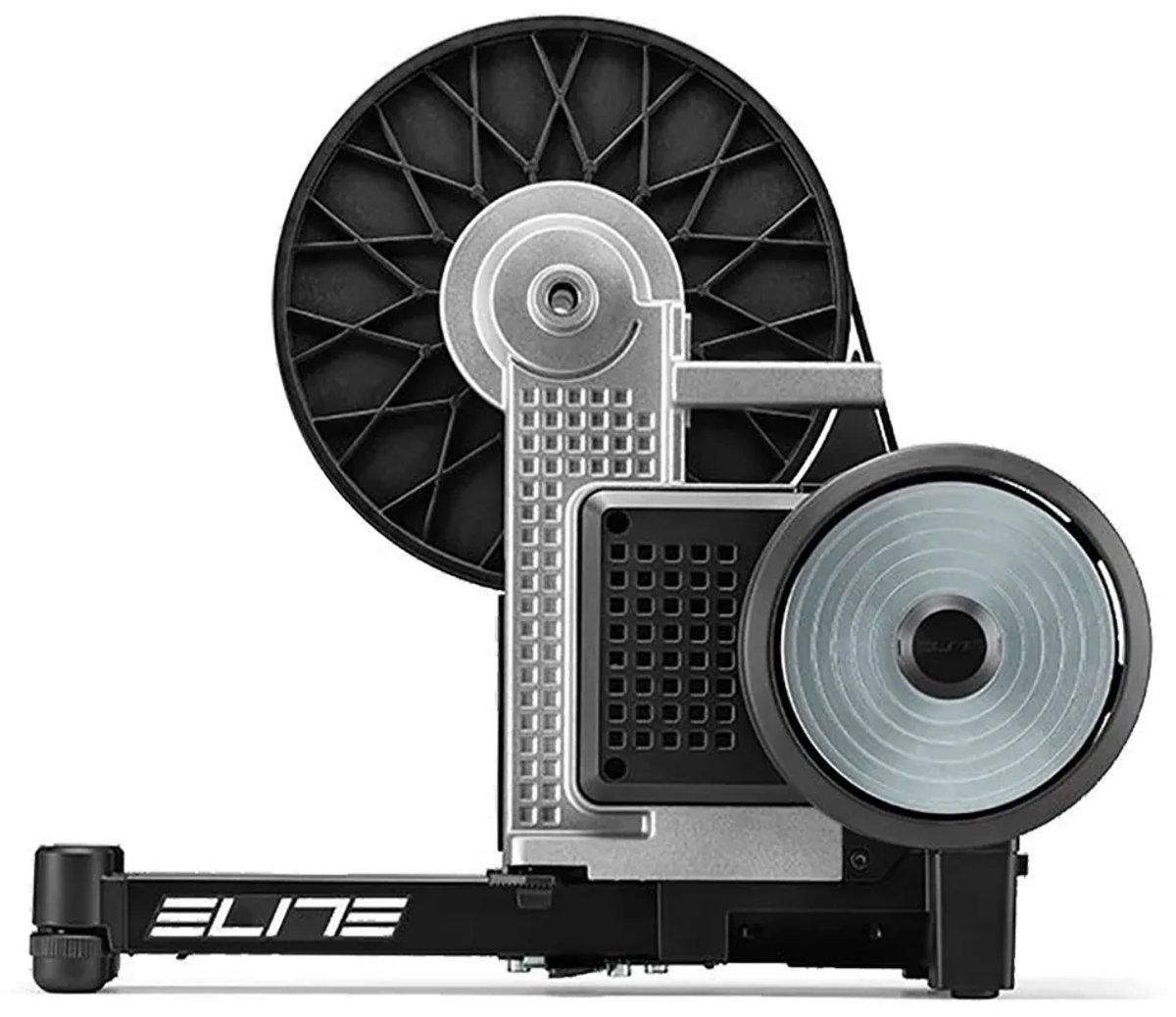Elite Avanti Turbo Trainer - Parabolische Rollers - Progressieve Weerstand - Zwart