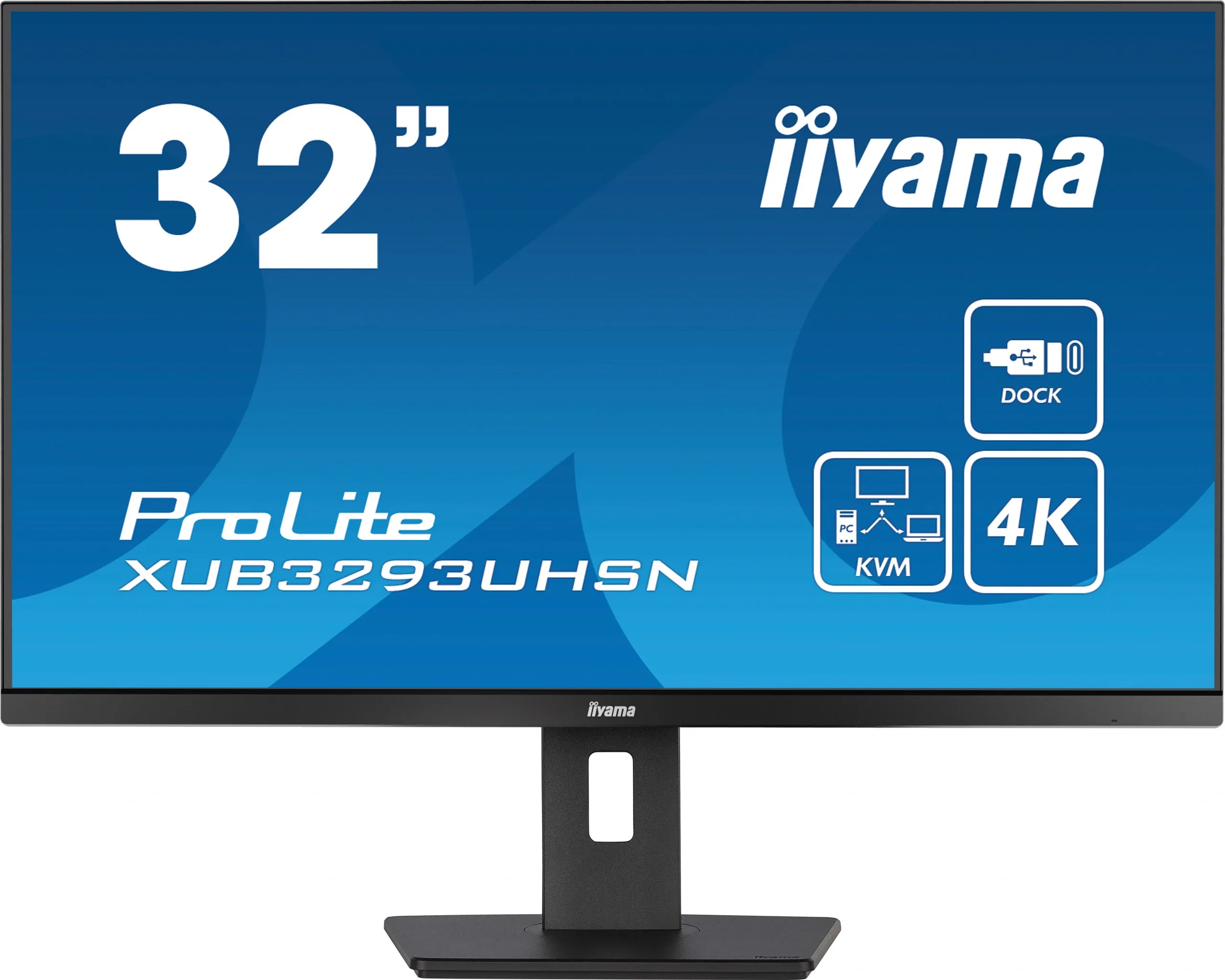 Iiyama ProLite XUB3293UHSN-B5 - 32"Monitor - 4K IPS - Zwart