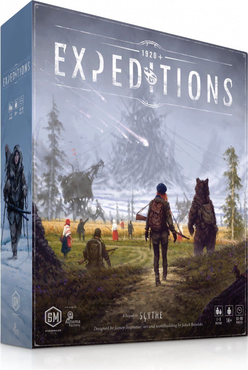 Stonemaier Games Expeditions - Bordspel Eng - Strategisch Spel - 90 Minuten Speelduur
